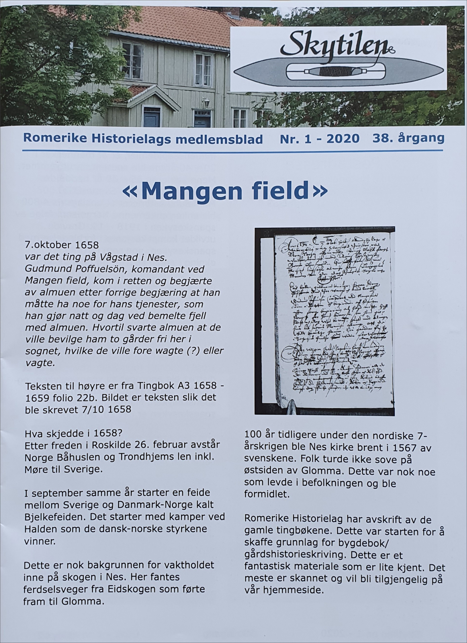 Skytilen nr. 1 – 2020