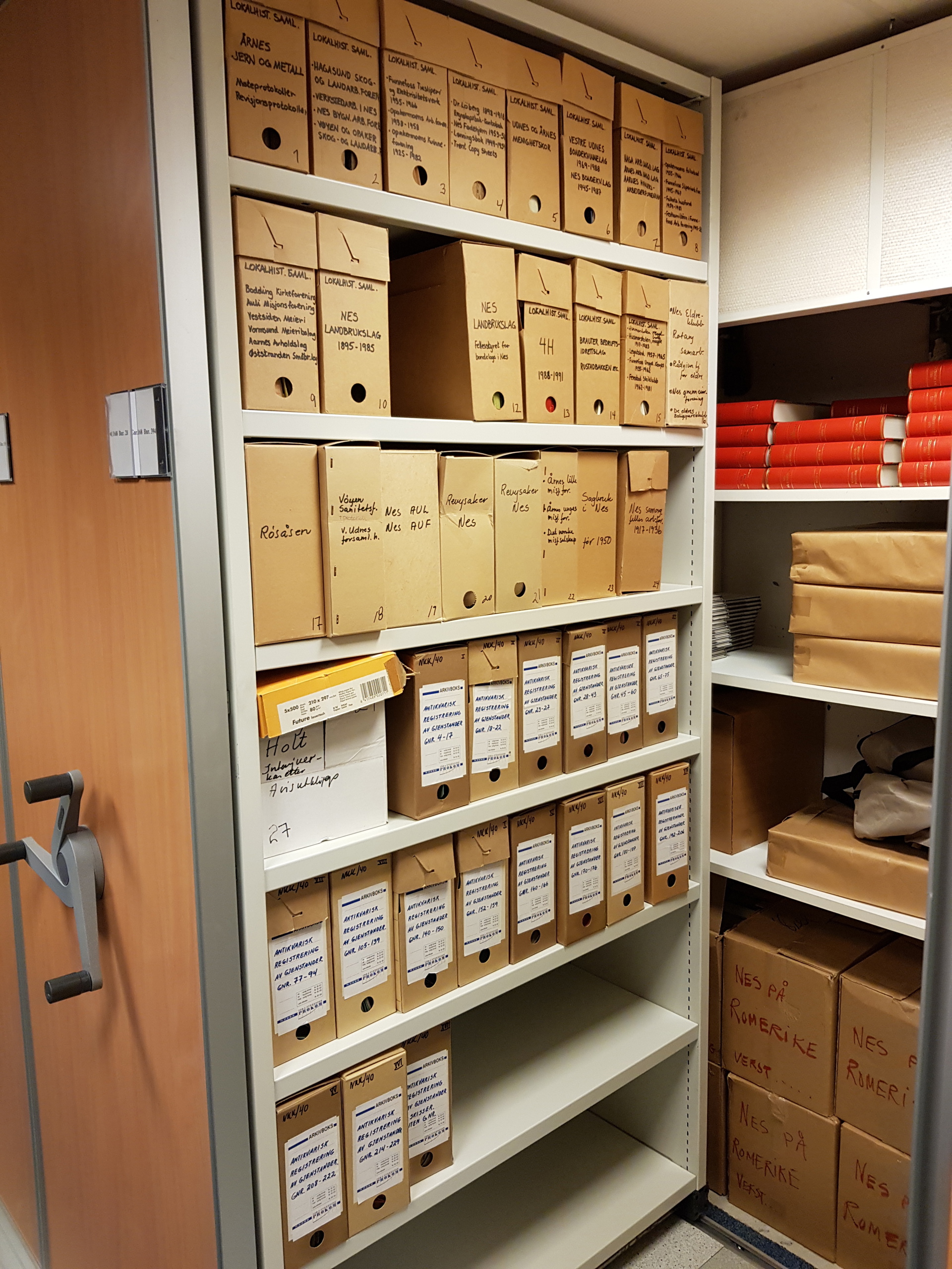 Raumnes Historielags lokalhistoriske arkiv for Nes