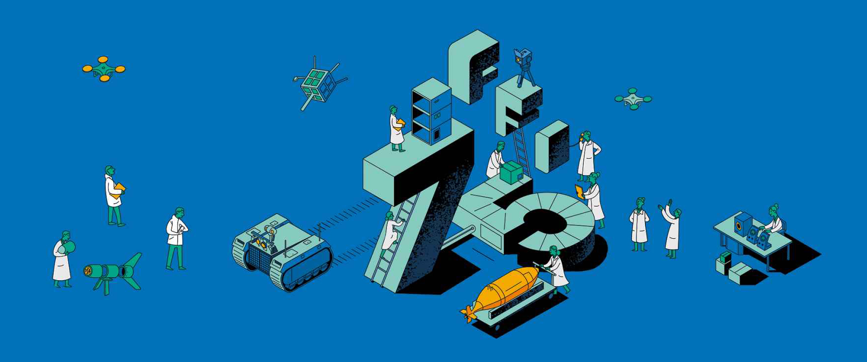 Mange gratulasjoner til FFI med 75-årsjubiléet!  